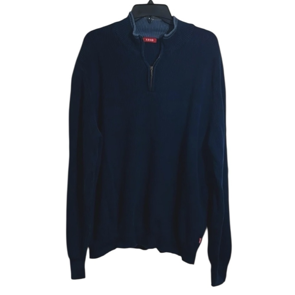 Izod men’s blue pullover- size XL - Blue